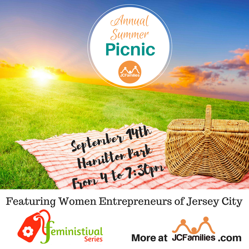 Back to School Picnic in Jersey City September 14 @ 3 - 730 pm
