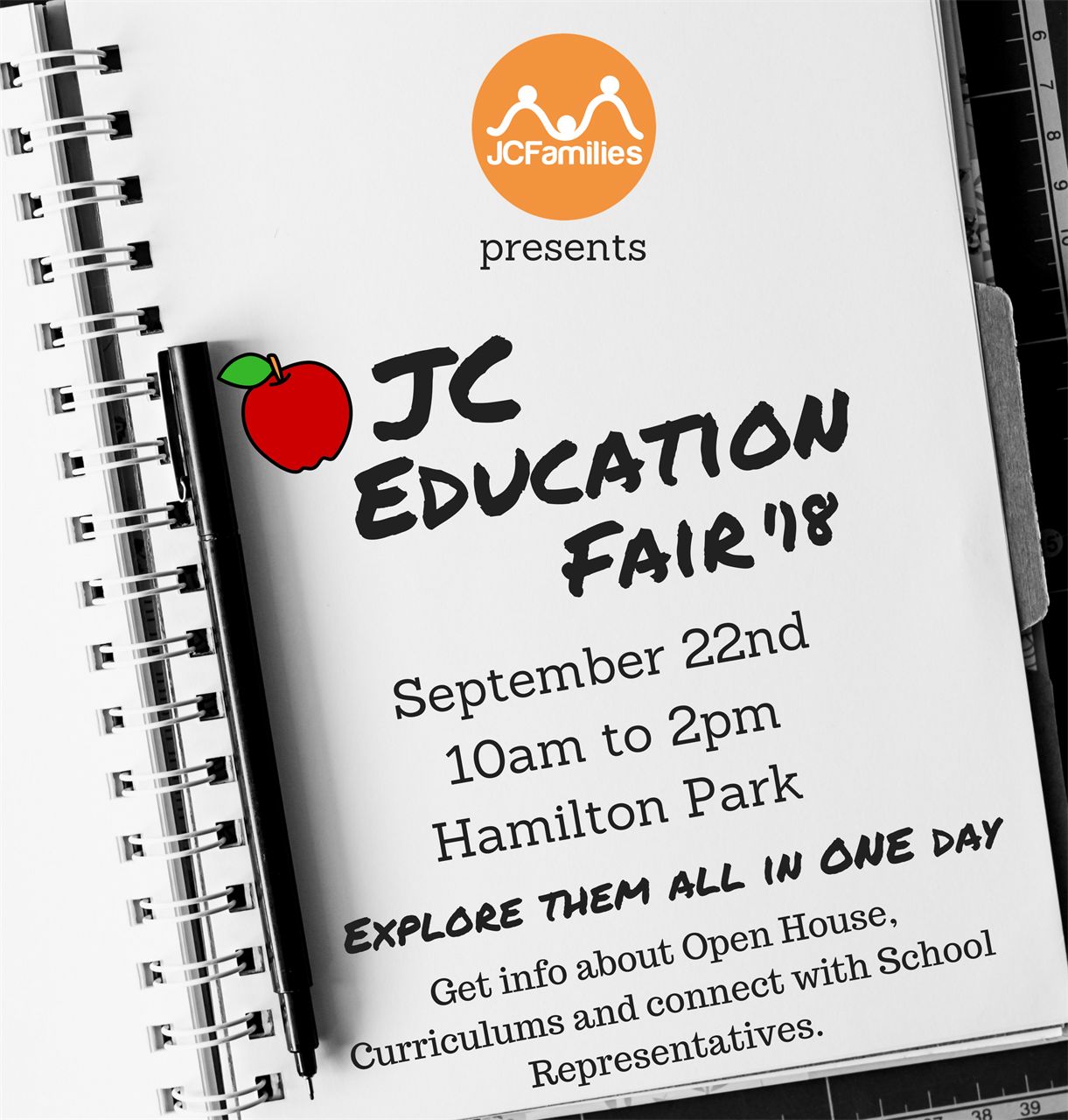 JC Education Fair 2018 September 22 @ 10 am - 2 pm
